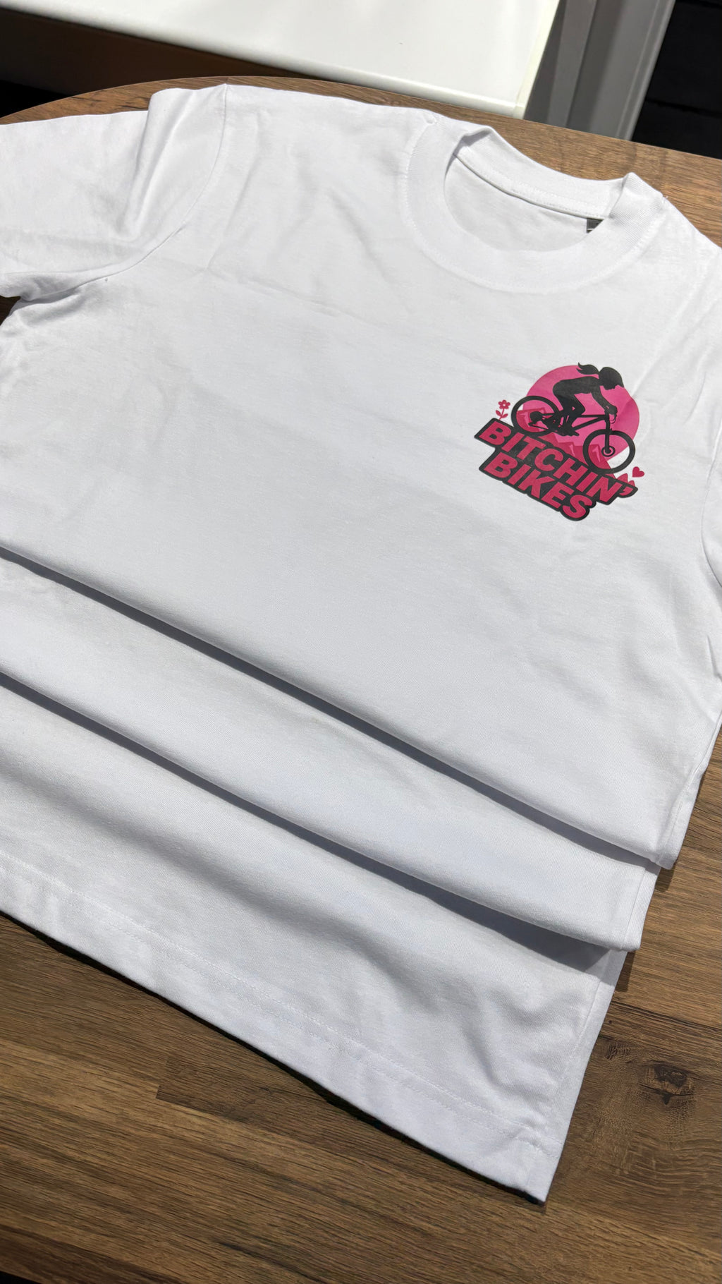 Girls tee white