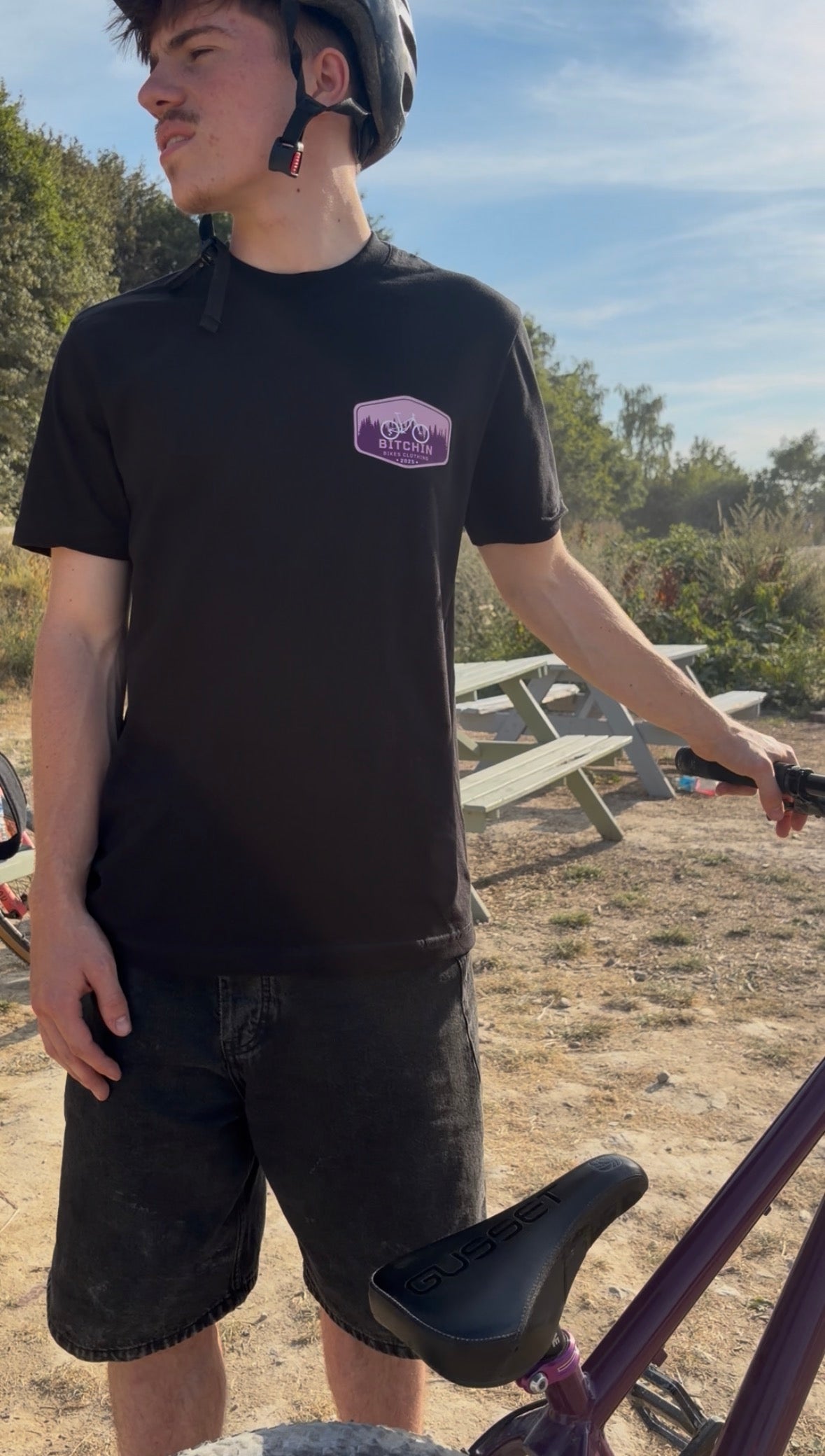 Pink pines tee