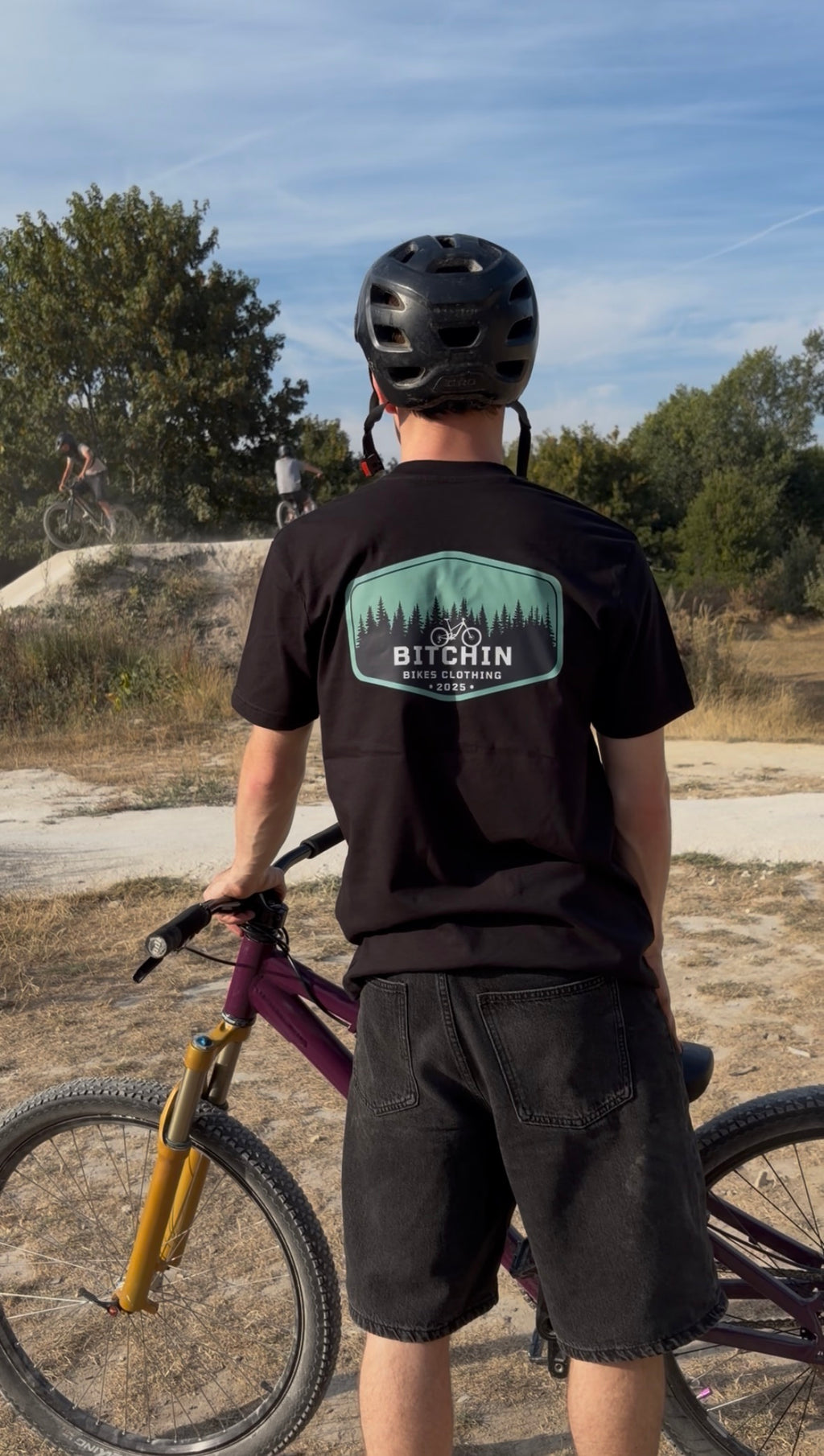 Blue pines tee