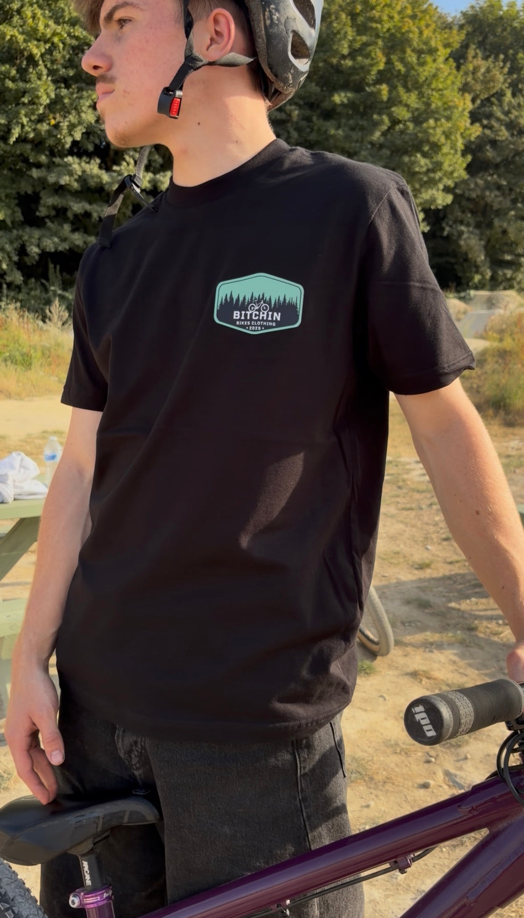 Blue pines tee